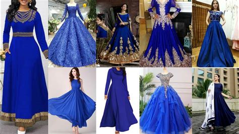 colour combination with blue dress.